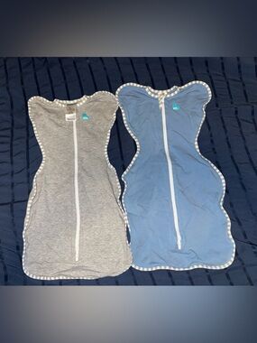 Love to dream Swaddle Sleep Sacks - Gray and Blue